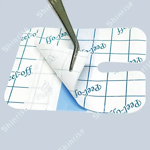 Waterproof Transparent Adhesive IV Cannula Fixation Dressing