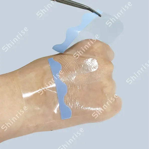 Waterproof Transparent Adhesive IV Cannula Fixation Dressing