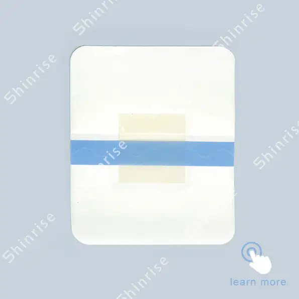 Waterproof Transparent Hydrocolloid Dressing With PET/PU Film