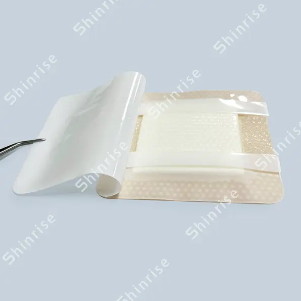 Silicone Foam Dressing With Border
