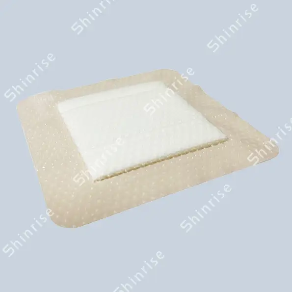 Silicone Foam Dressing With Border